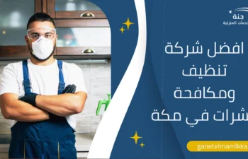 شركة تنظيف ومكافحة حشرات في مكة