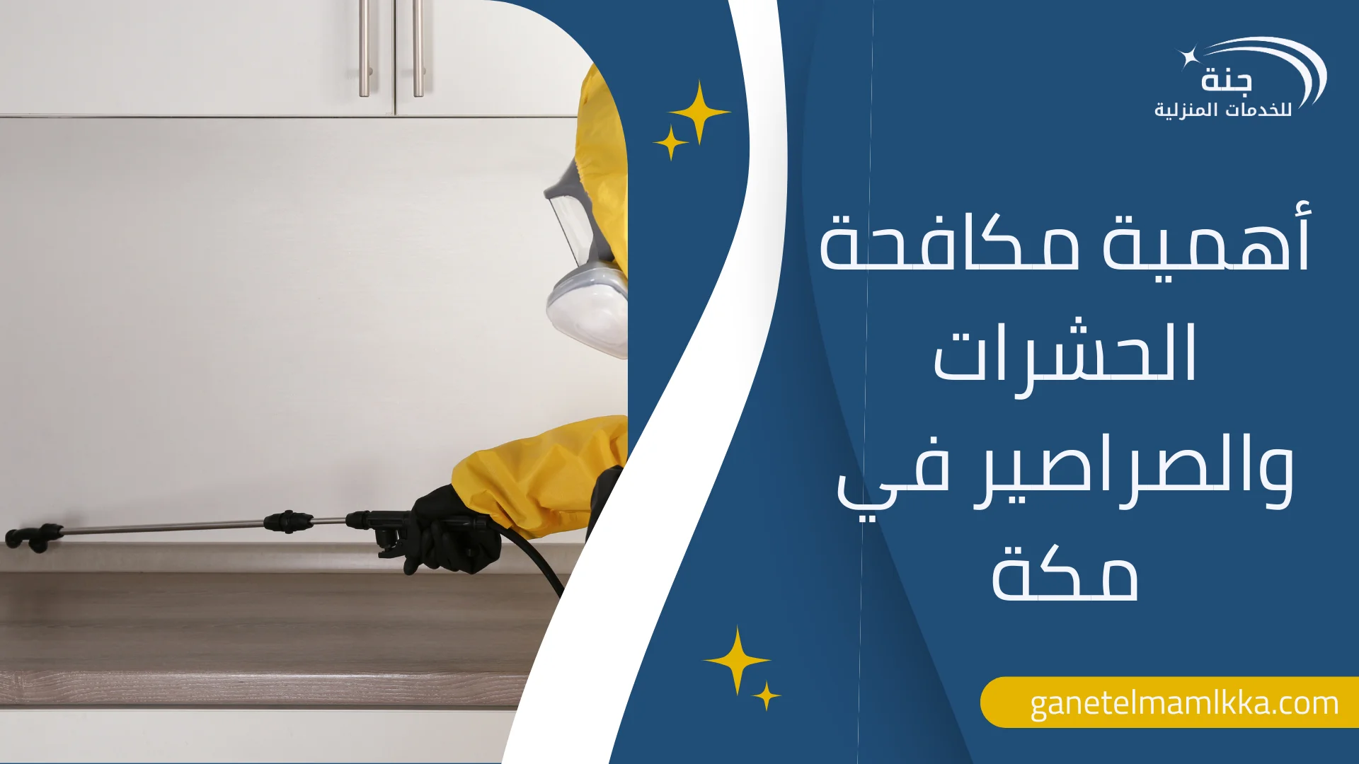 مكافحة الحشرات والصراصير في مكة