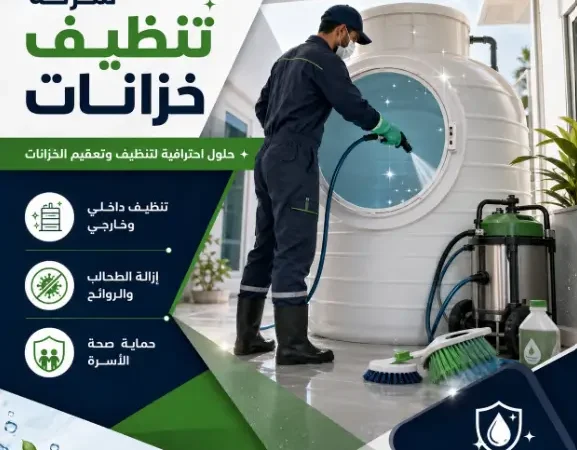 شركة تنظيف خزانات بكامل