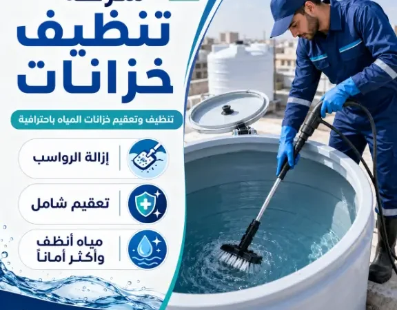 شركة غسيل خزانات بالجموم